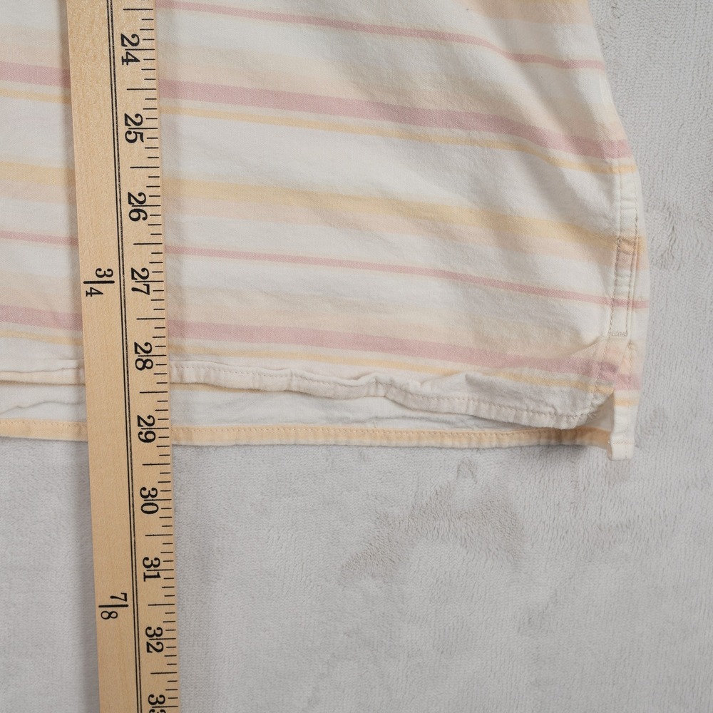 Fair Harbor Button Up Shirt‎ Mens 2X Short Sleeve Organic Cotton Blend Casual - Picture 6 of 8